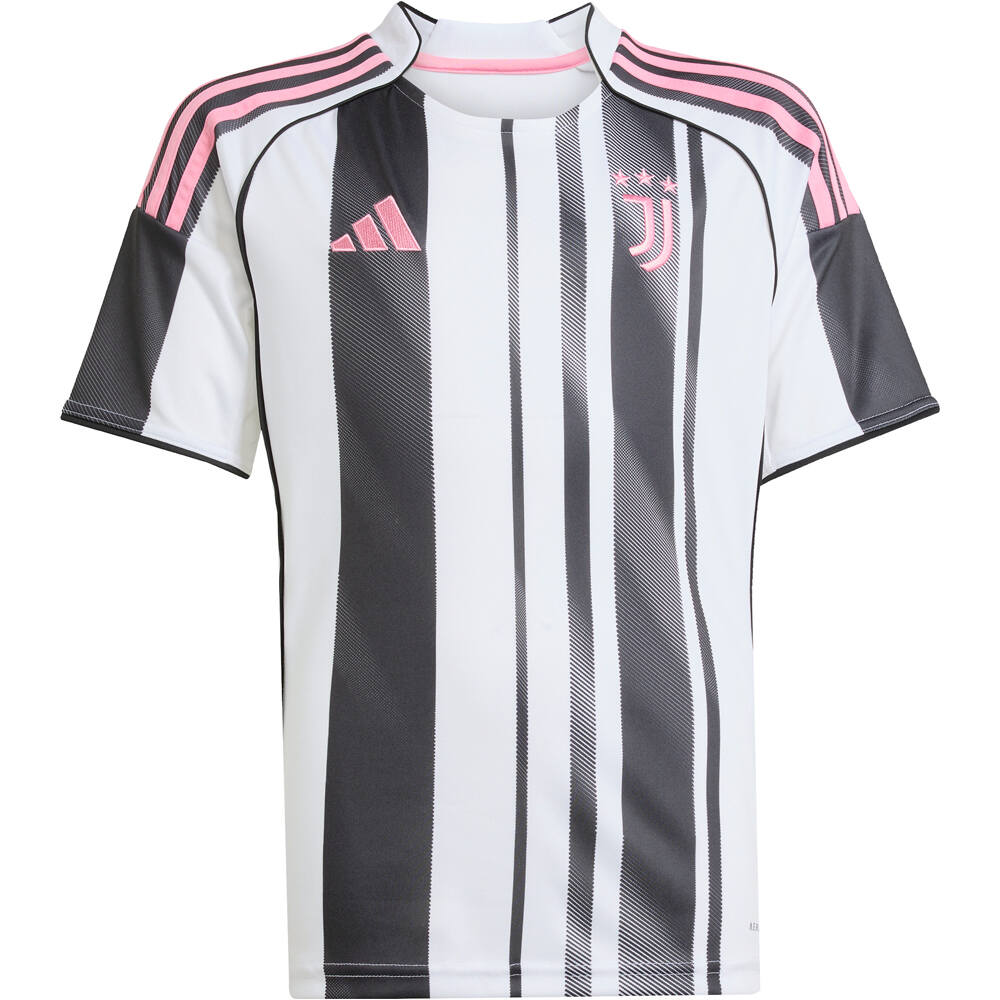 adidas camiseta de fútbol oficiales niño JUVENTUS 25/26 PRIMERA EQUIPACION BLANCO 04