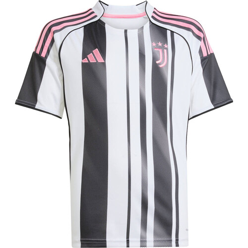 adidas camiseta de fútbol oficiales niño JUVENTUS 25/26 PRIMERA EQUIPACION BLANCO