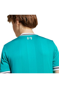 adidas camiseta de fútbol oficiales niño LIVERPOOL 25/26 TERCERA EQUIPACION VERDE 03