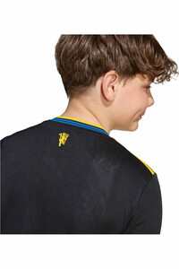 adidas camiseta de fútbol oficiales niño MANCHESTER UNITED 25/26 TERCERA EQUIPACION NEGRO 03