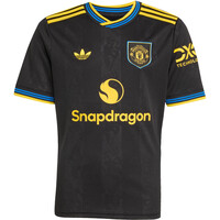 adidas camiseta de fútbol oficiales niño MANCHESTER UNITED 25/26 TERCERA EQUIPACION NEGRO 04