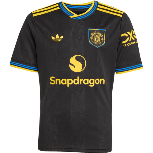 adidas camiseta de fútbol oficiales niño MANCHESTER UNITED 25/26 TERCERA EQUIPACION NEGRO