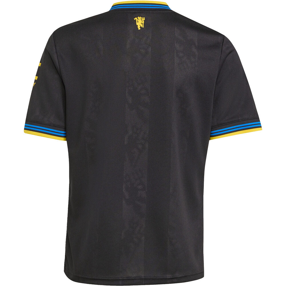 adidas camiseta de fútbol oficiales niño MANCHESTER UNITED 25/26 TERCERA EQUIPACION NEGRO 05