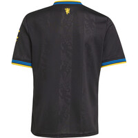adidas camiseta de fútbol oficiales niño MANCHESTER UNITED 25/26 TERCERA EQUIPACION NEGRO 05