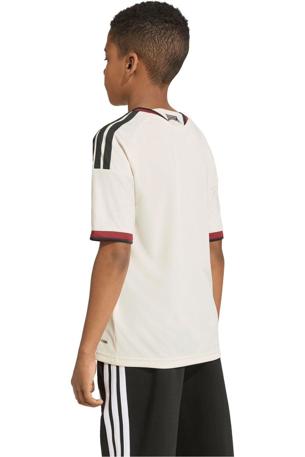 adidas camiseta de fútbol oficiales niño MANCHESTER UNITED 26/27 3a EQUIPACIN MARRON vista trasera
