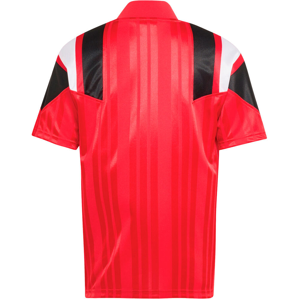 adidas camiseta de fútbol oficiales niño MANCHESTER UNITED EQT 26/27 ROJO vista trasera
