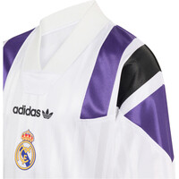 adidas camiseta de fútbol oficiales niño REAL MADRID EQT 26/27 BLANCO vista detalle