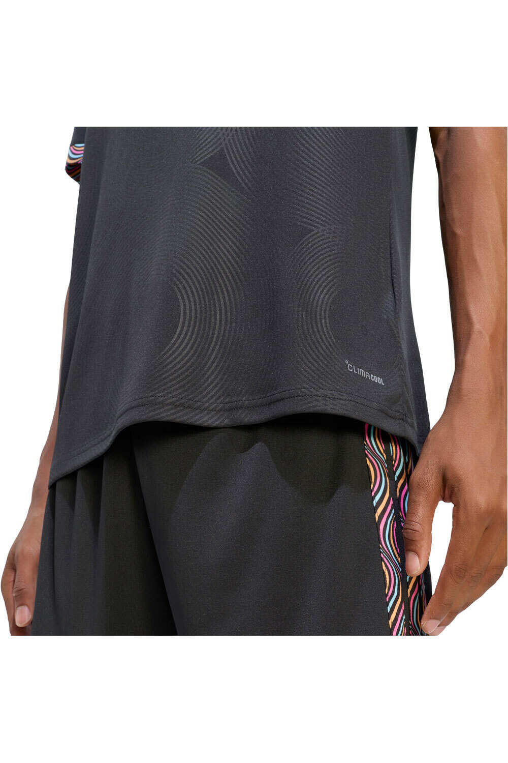 adidas camiseta de fútbol oficiales OL 3 JSY NEGRO 03