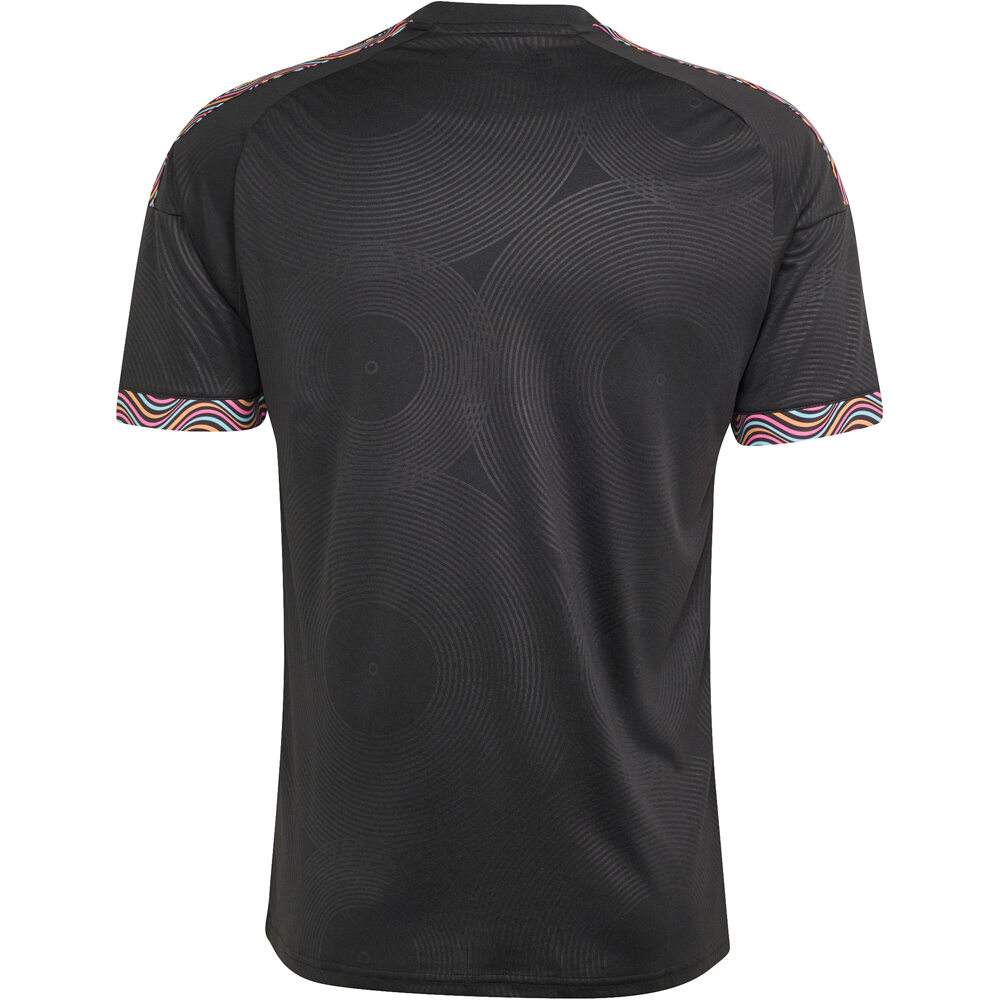 adidas camiseta de fútbol oficiales OL 3 JSY NEGRO 05