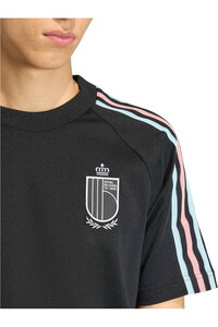 adidas camiseta de fútbol oficiales ORIGINALS BELGICA NEGRO 03