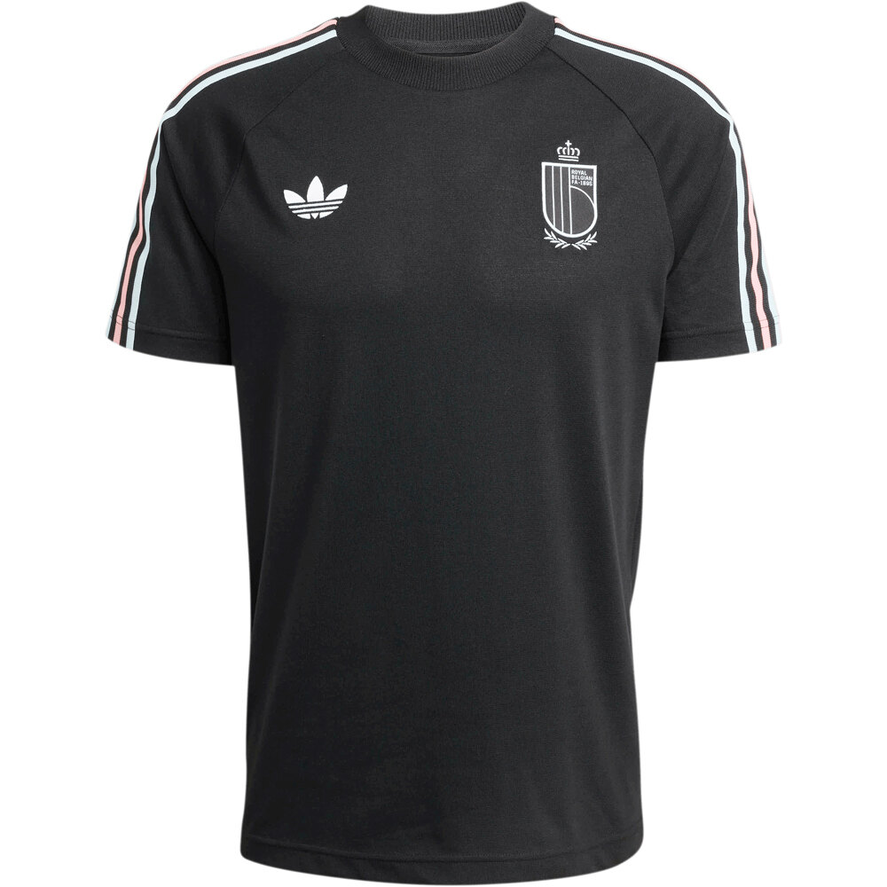 adidas camiseta de fútbol oficiales ORIGINALS BELGICA NEGRO 04
