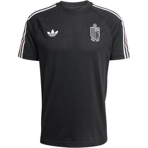 adidas camiseta de fútbol oficiales ORIGINALS BELGICA NEGRO