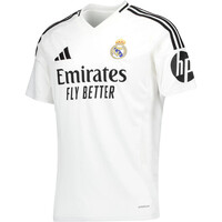 adidas camiseta de fútbol oficiales REAL MADRID 24/25 PRIMERA EQUIPACION BLANCO vista detalle