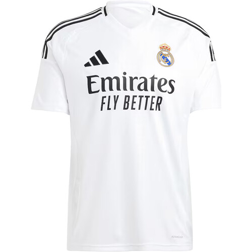 ADIDAS REAL MADRID 24/25 PRIMERA EQUIPACION MBAPPE blanco