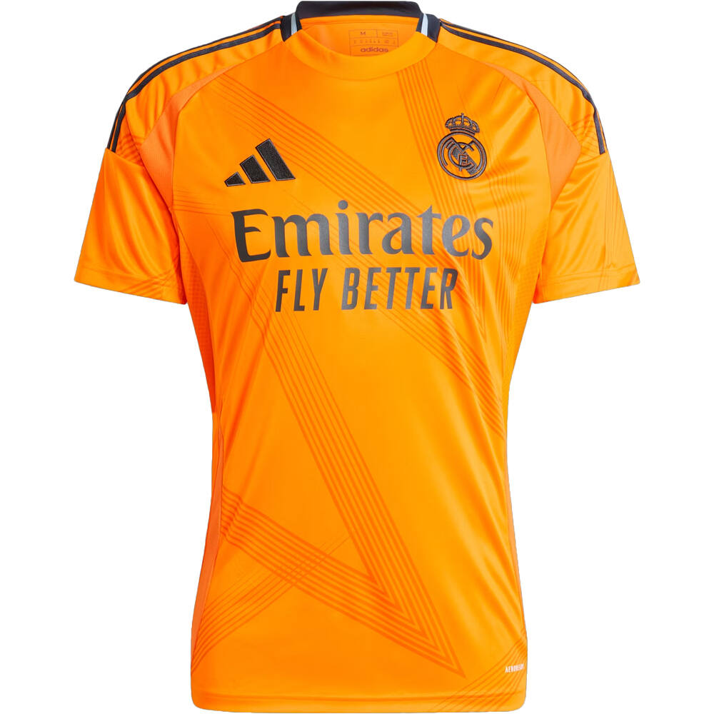 adidas camiseta de fútbol oficiales REAL MADRID 24/25 SEGUNDA EQUIPACION NARANJA 04