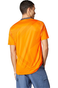 adidas camiseta de fútbol oficiales REAL MADRID 24/25 SEGUNDA EQUIPACION NARANJA vista trasera