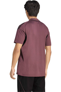 adidas camiseta de fútbol oficiales REAL MADRID 25/26 MARRON vista trasera