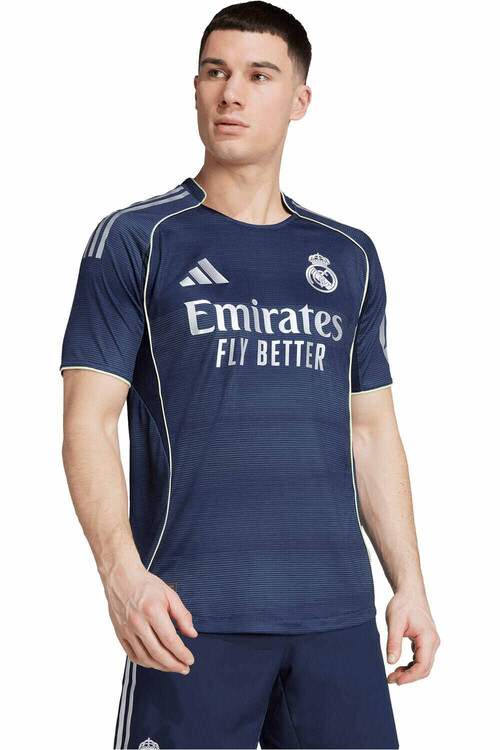 adidas camiseta de fútbol oficiales REAL MADRID 25/26 SEGUNDA EQUIPACION AZUL