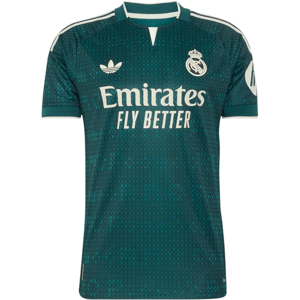 adidas camiseta de fútbol oficiales REAL MADRID 26/27 SEGUNDA EQUIPACIN NEGRO 04