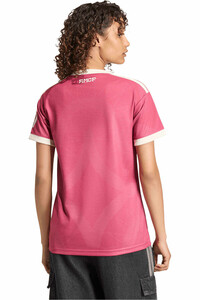 adidas camiseta de fútbol oficiales REAL MADRID 26/27 TERCERA EQUIPACIN ROSA vista trasera