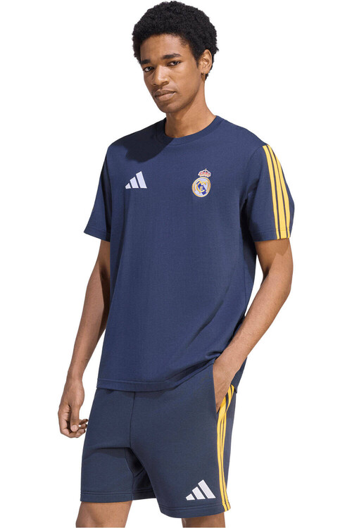 adidas camiseta de fútbol oficiales REAL MADRID DNA AZUL