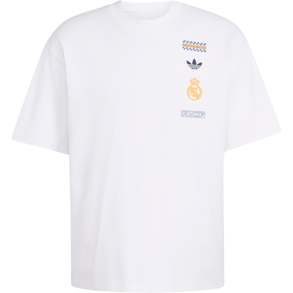 adidas camiseta de fútbol oficiales REAL MADRID LFSTLR BLANCO 03