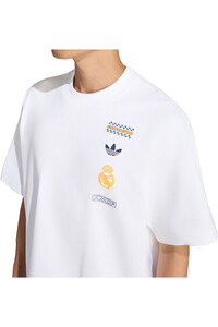 adidas camiseta de fútbol oficiales REAL MADRID LFSTLR BLANCO vista detalle
