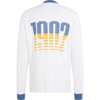 adidas camiseta de fútbol oficiales REAL MADRID LFSTLR BLANCO vista trasera