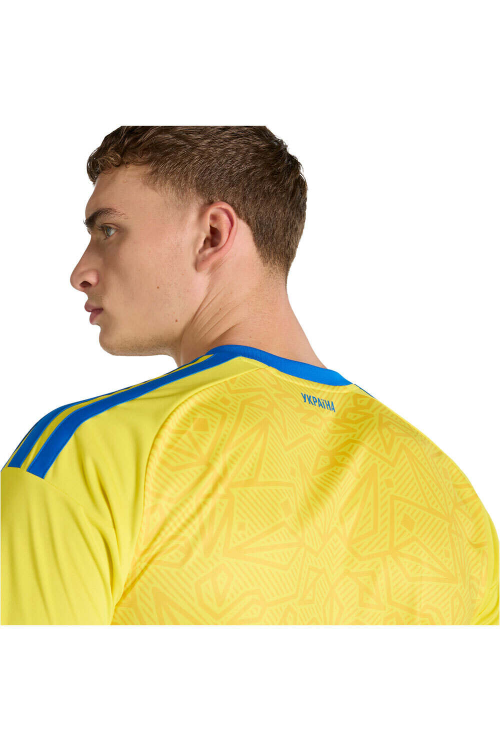 adidas camiseta de fútbol oficiales UCRANIA MUNDIAL 2026 PRIMERA EQUIPACION AMARILLO 03