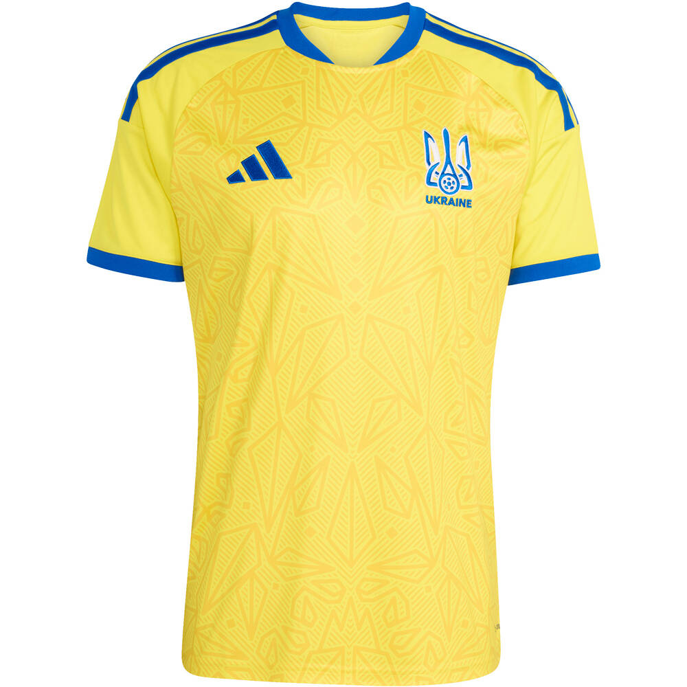 adidas camiseta de fútbol oficiales UCRANIA MUNDIAL 2026 PRIMERA EQUIPACION AMARILLO 04