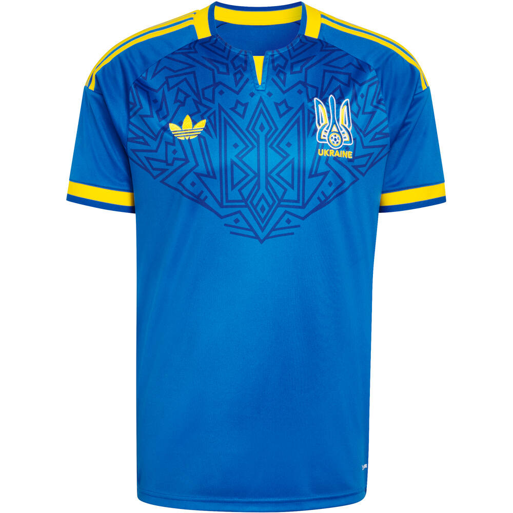 adidas camiseta de fútbol oficiales UCRANIA MUNDIAL 2026 SEGUNDA EQUIPACION AZUL 04
