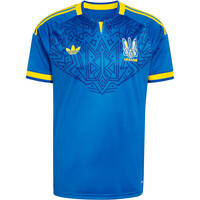 adidas camiseta de fútbol oficiales UCRANIA MUNDIAL 2026 SEGUNDA EQUIPACION AZUL 04