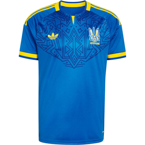 ADIDAS UCRANIA MUNDIAL 2026 SEGUNDA EQUIPACION azul