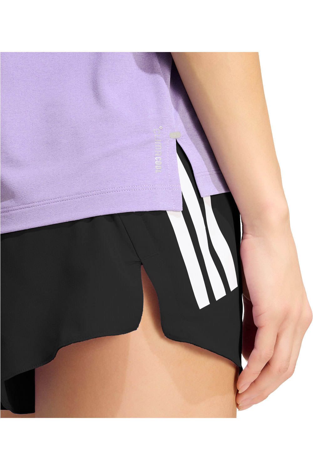 adidas camiseta entrenamiento manga corta mujer ADI365/// T W MORADO 03