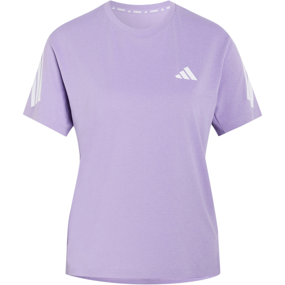 adidas camiseta entrenamiento manga corta mujer ADI365/// T W MORADO 04