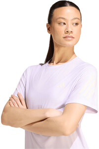 adidas camiseta entrenamiento manga corta mujer ADI365/// T W MORADO vista detalle