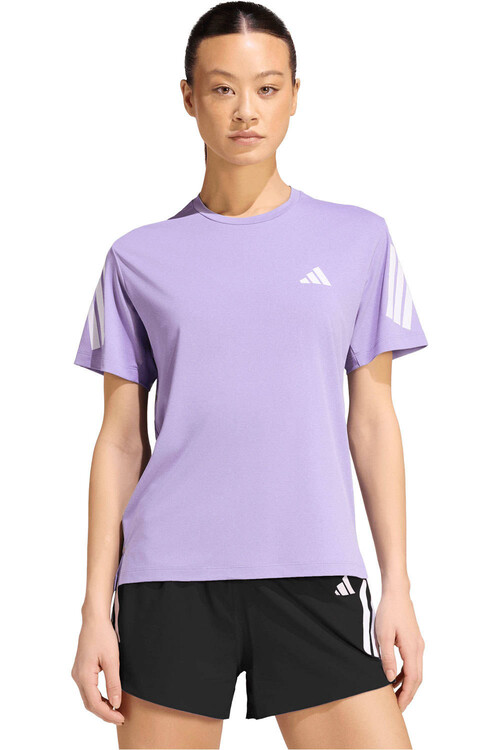 adidas camiseta entrenamiento manga corta mujer ADI365/// T W MORADO