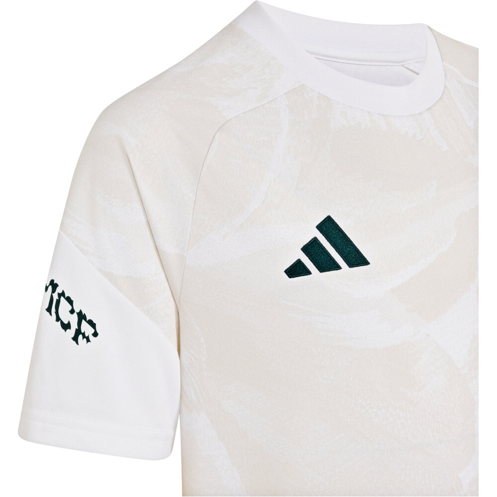 adidas camiseta entrenamiento niño REAL MADRID PRE-MATCH BLANCO 03