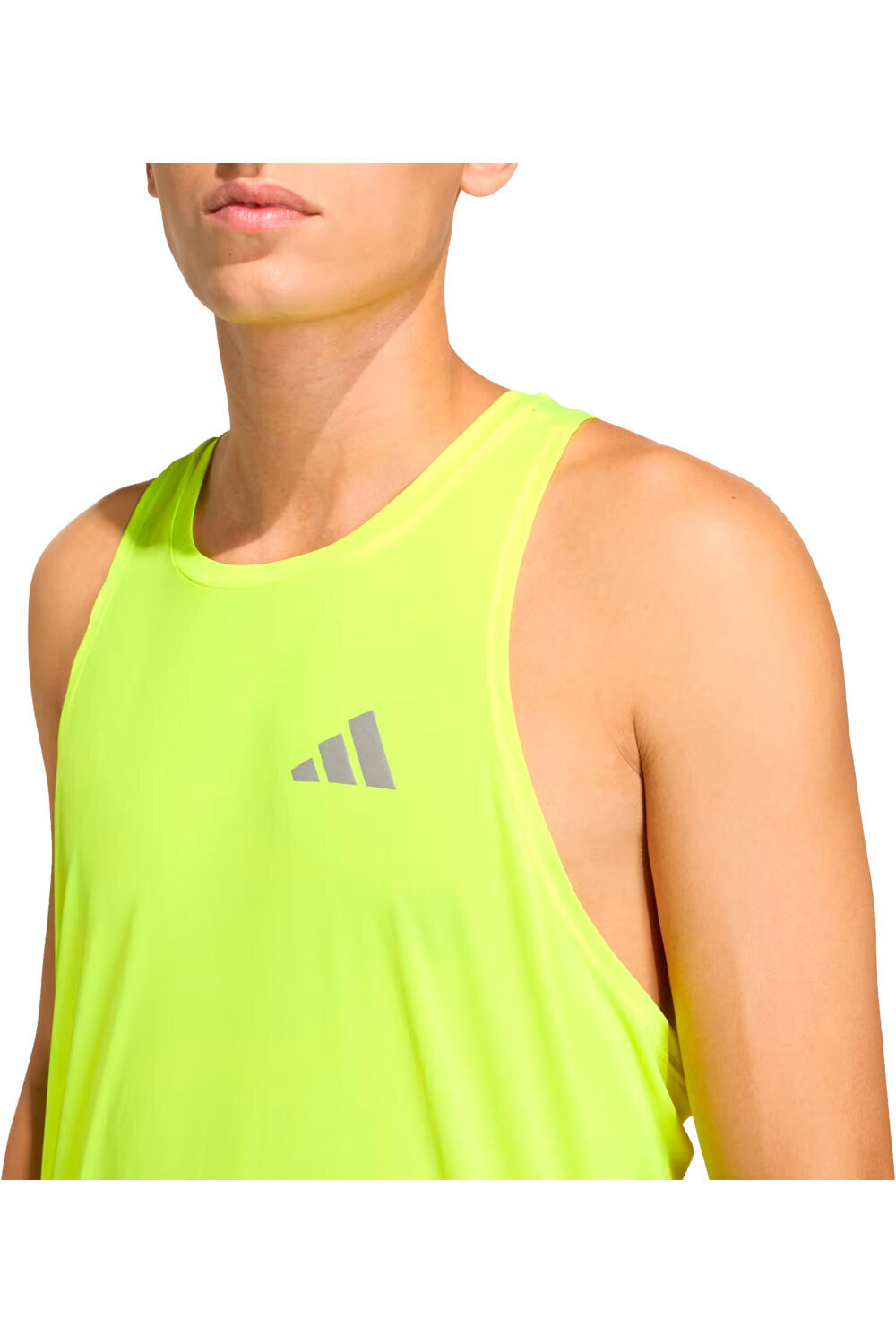 adidas camiseta entrenamiento tirantes hombre ADI365 BREEZE AMARILLO vista detalle