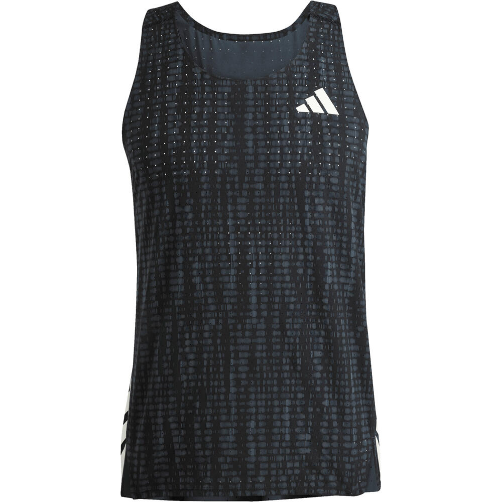 adidas camiseta entrenamiento tirantes hombre ADIZERO GRIS 04
