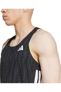 adidas camiseta entrenamiento tirantes hombre ADIZERO GRIS vista detalle