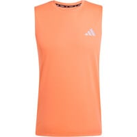 adidas camiseta entrenamiento tirantes hombre RUN ESSENTIALS NARANJA vista detalle