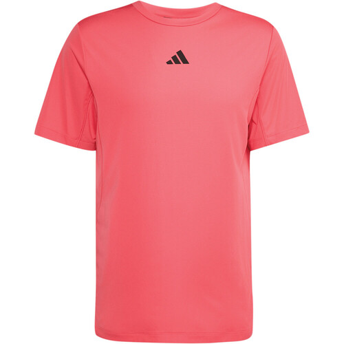 adidas camiseta fitness hombre D4T POWER 3 STRIPES MORADO
