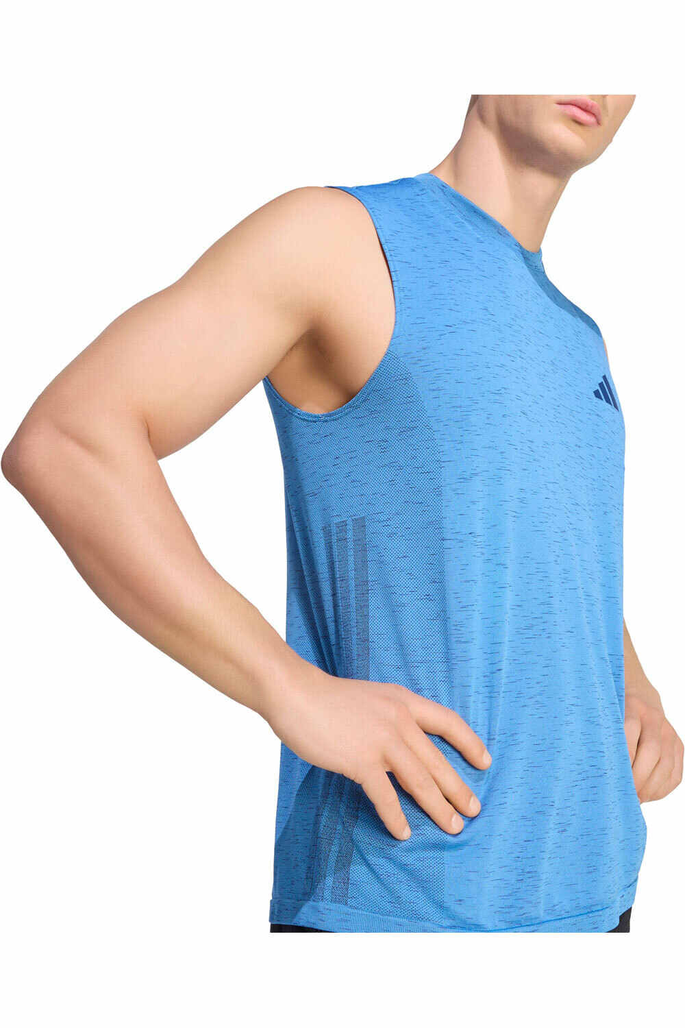 adidas camiseta fitness hombre ESSENTIALS AZUL 03