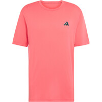 adidas camiseta fitness hombre PO ES HP T ROSA vista frontal