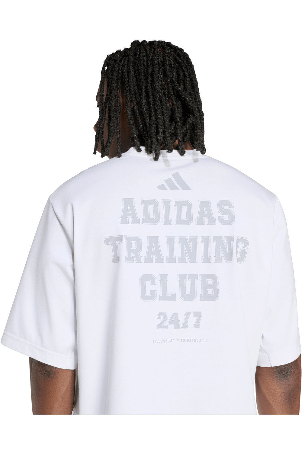 adidas camiseta fitness hombre PrimeLift TEE BLANCO 03
