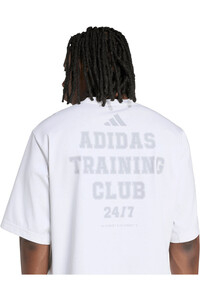 adidas camiseta fitness hombre PrimeLift TEE BLANCO 03