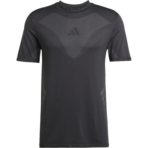adidas camiseta fitness hombre SEAMLESS NEGRO