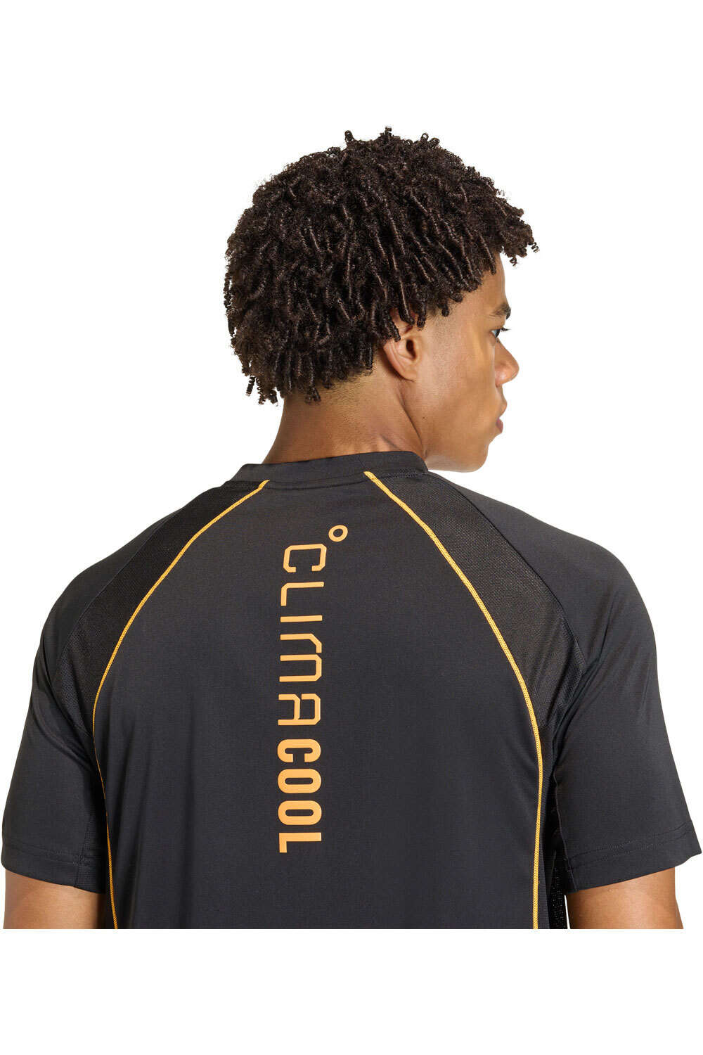 adidas camiseta fitness hombre TECH APPAREL CLIMACOOL NEGRO 03