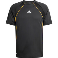adidas camiseta fitness hombre TECH APPAREL CLIMACOOL NEGRO 04